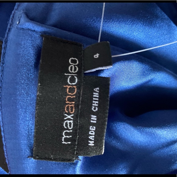 Max and Cleo One shoulder gown - Picture 6 of 8